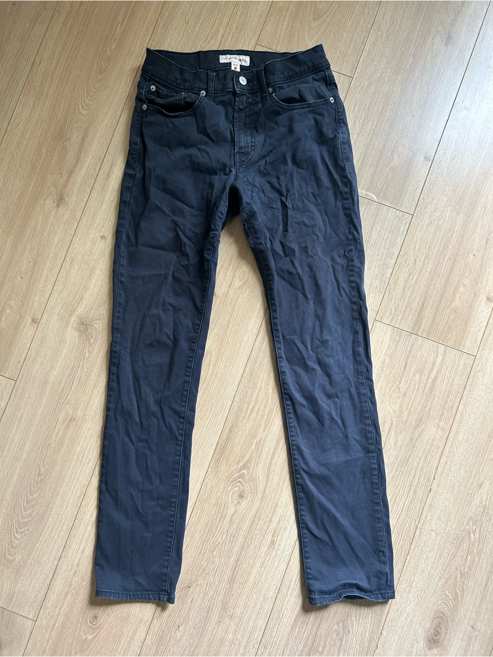 Lucky Brand Men's Skinny Jeans in Dark Blue